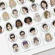 The Faces of Scranton Print | Pop Chart | 20% off with promo code SCHRUTEBUCKS
